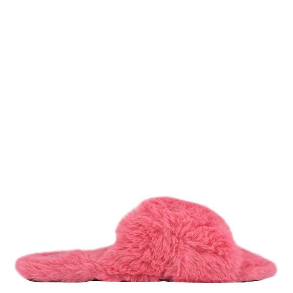 Nine West Cozy Flat Pink Slippers | South Africa 01R53-2L44
